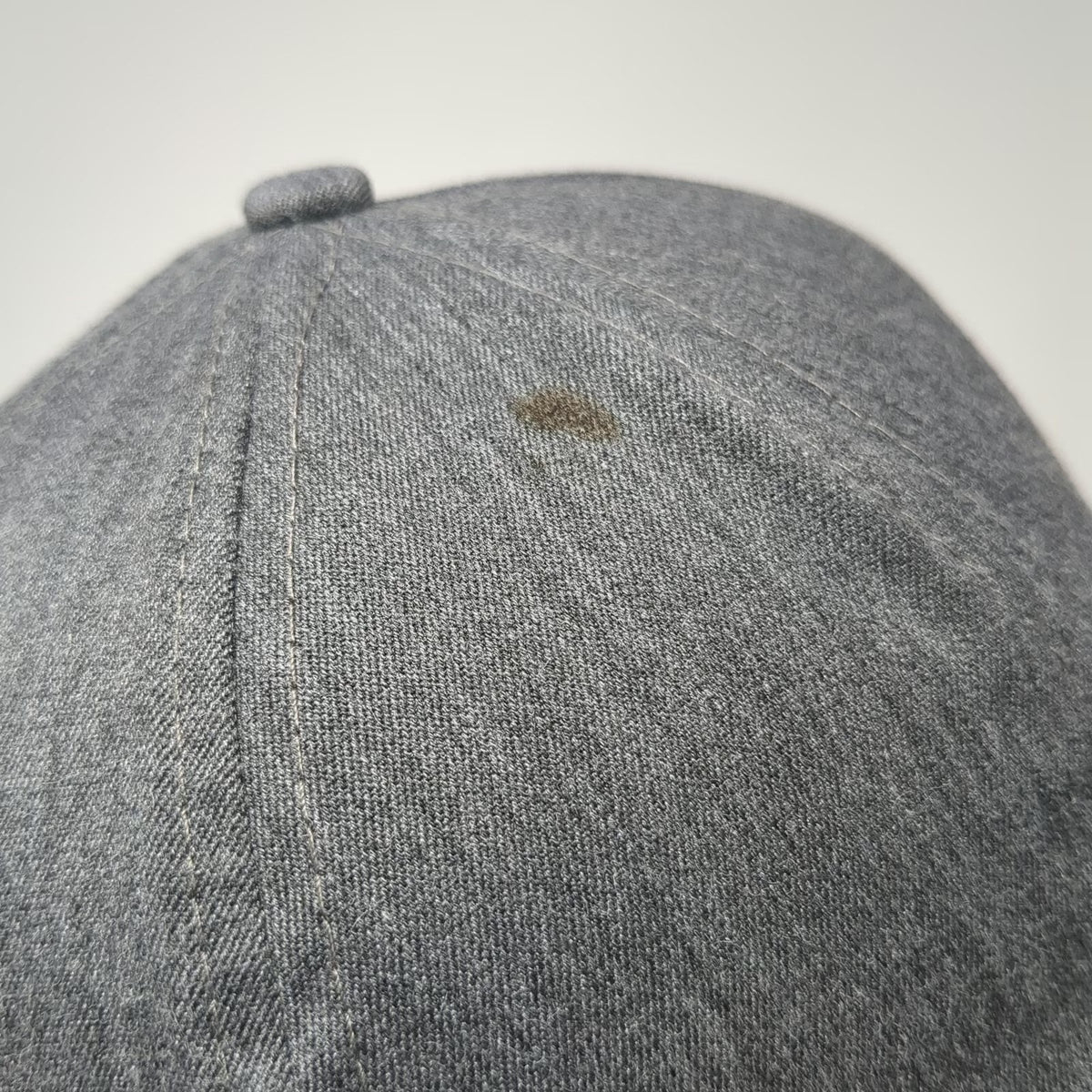 John Deere Baseball Cap Gray One Size Heathered Strapback Agriculture Logo Hat