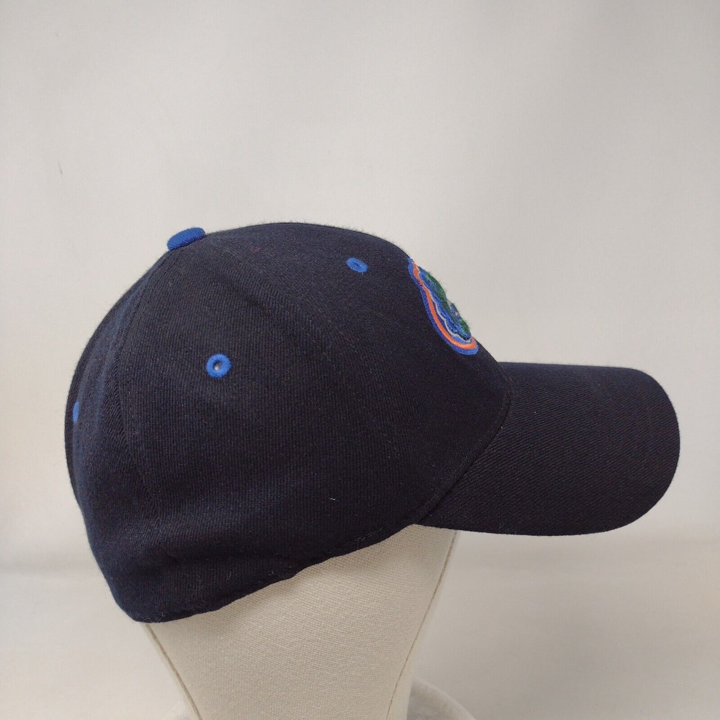 Florida Gators Fitted Hat Black Embroidered Logo Top of the World NCAA