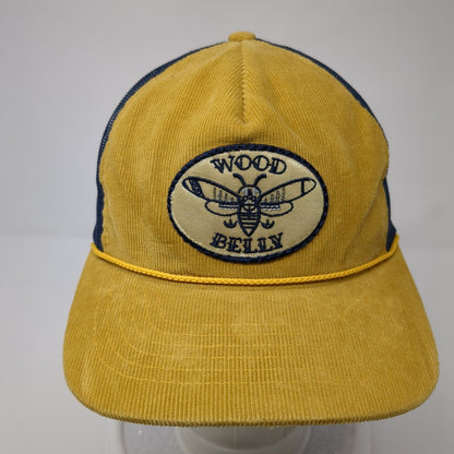 Wood Belly Snapback Mesh Back Trucker Hat Multi One Size Richardson