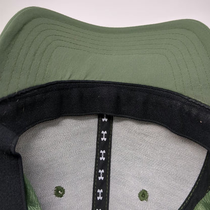 Under Armour Baseball Cap Green L American Flag Patriotic Fitted Performance Hat
