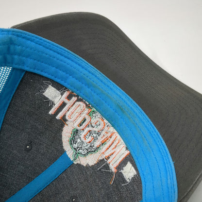 Richardson Trucker Hat Gray Blue One Size HopSaint Brewing Brewery Mesh Snapback
