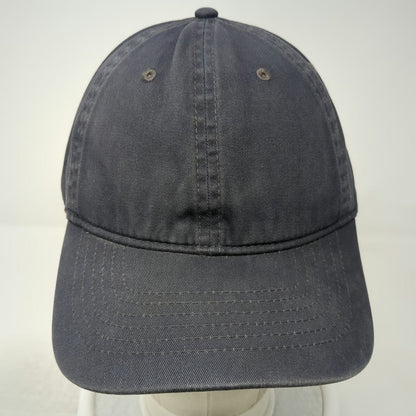 George Baseball Cap Gray One Size Slideback Adjustable Blank Cotton Hat