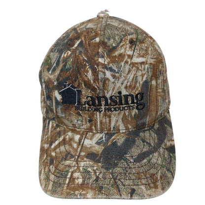 Lansing Building Products Slideback Hat Camo One Size Hunting Outdoor