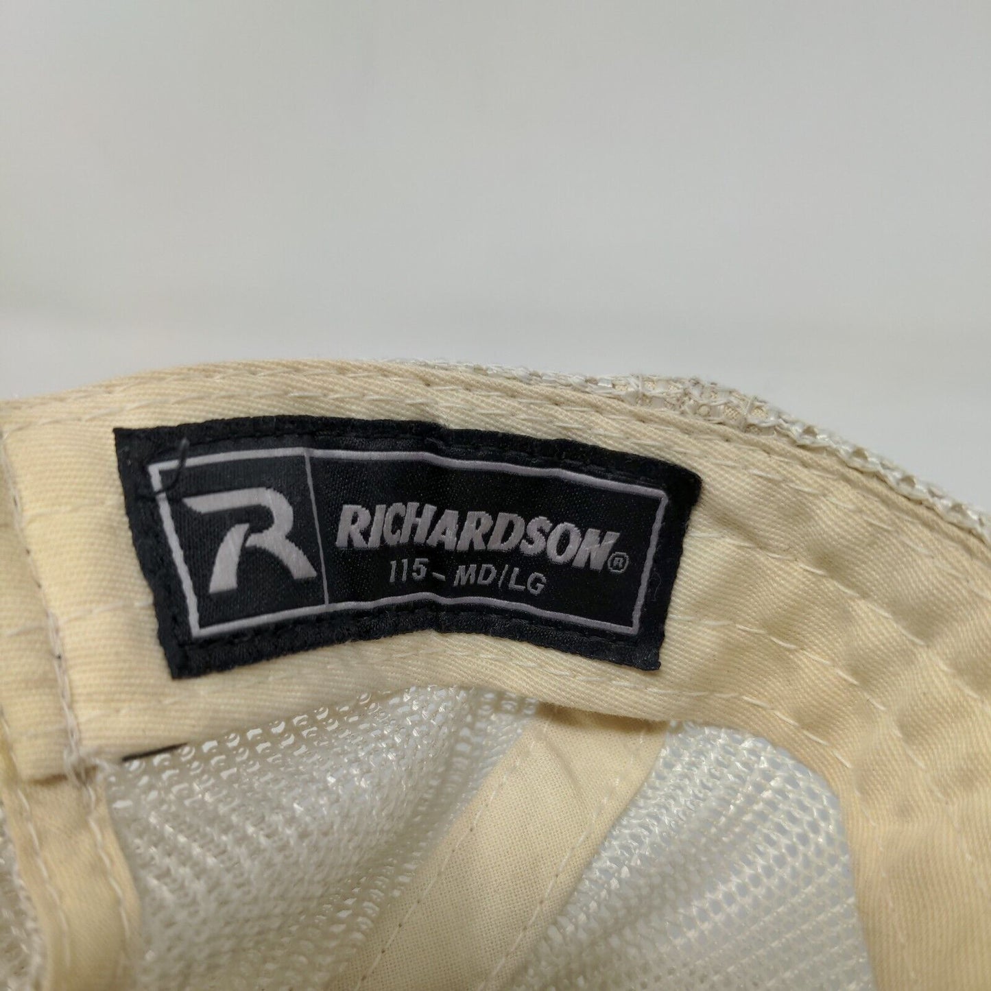 The Hub Snapback Mesh Back Trucker Hat Multi M/L Embroidered Richardson