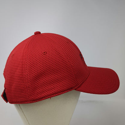 Polo Sport Ralph Lauren Red One Size Perforated Baseball Cap Hat Slideback