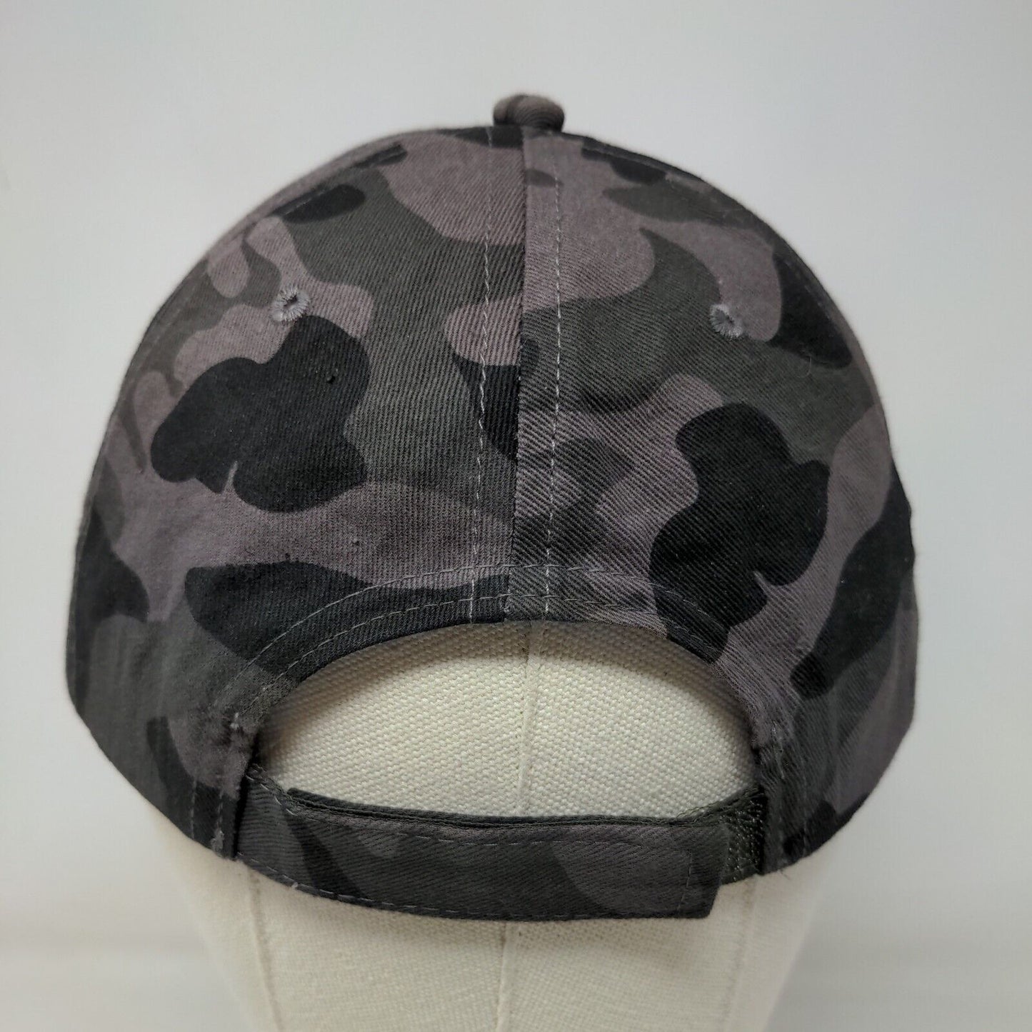 Tampa Bay Rays Men's Strapback Camo Hat Embroidered Logo 100% Cotton Adjustable