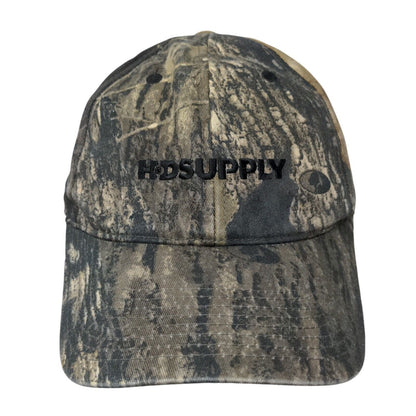 HD Supply Snapback Hat Camouflage OSFM Adjustable 6 Panel Outdoor Cap