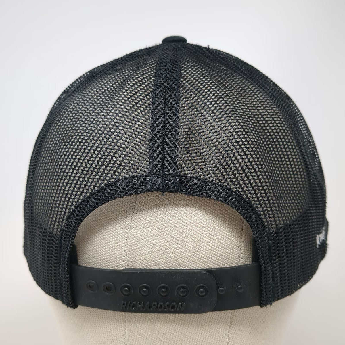 Richardson Trucker Hat Black One Size Commercial Tire Bridgestone Off-road Mesh