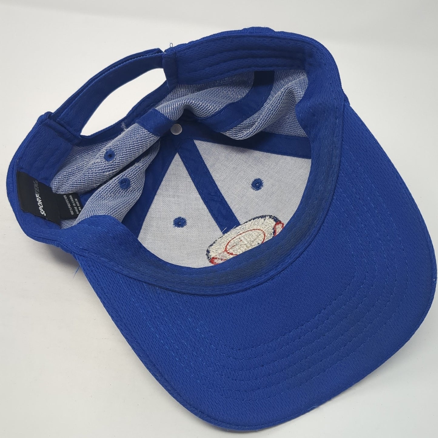Imperial Linen Services Strapback Hat Blue One Size Adjustable Sport-Tek