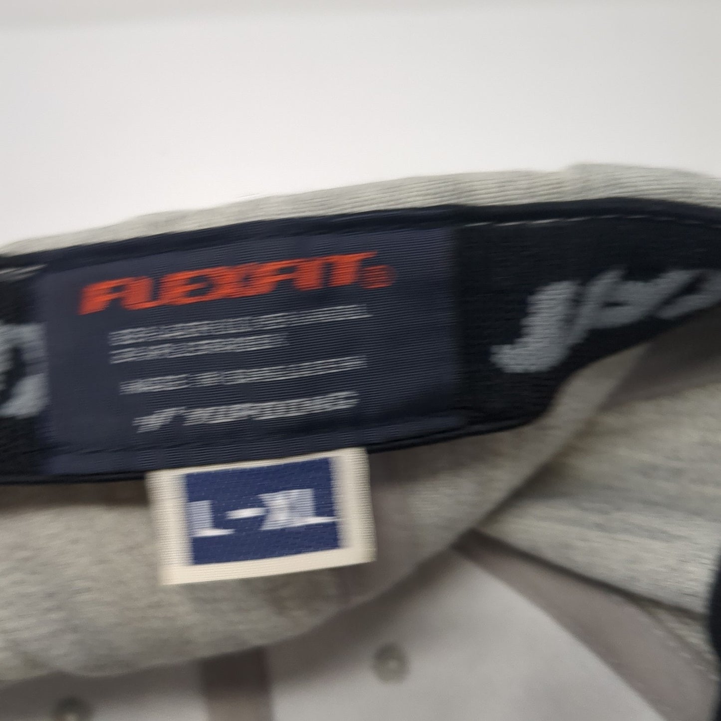 Skyview Fitted Hat Gray XL Embroidered Vent Holes Flexfit Yupoong