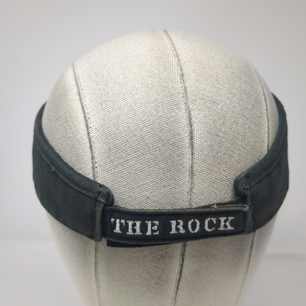 Captain Travel Visor Black One Size Alcatraz The Rock San Francisco Prison Hat