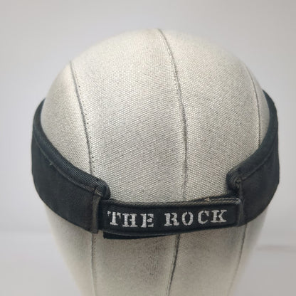 Captain Travel Visor Black One Size Alcatraz The Rock San Francisco Prison Hat