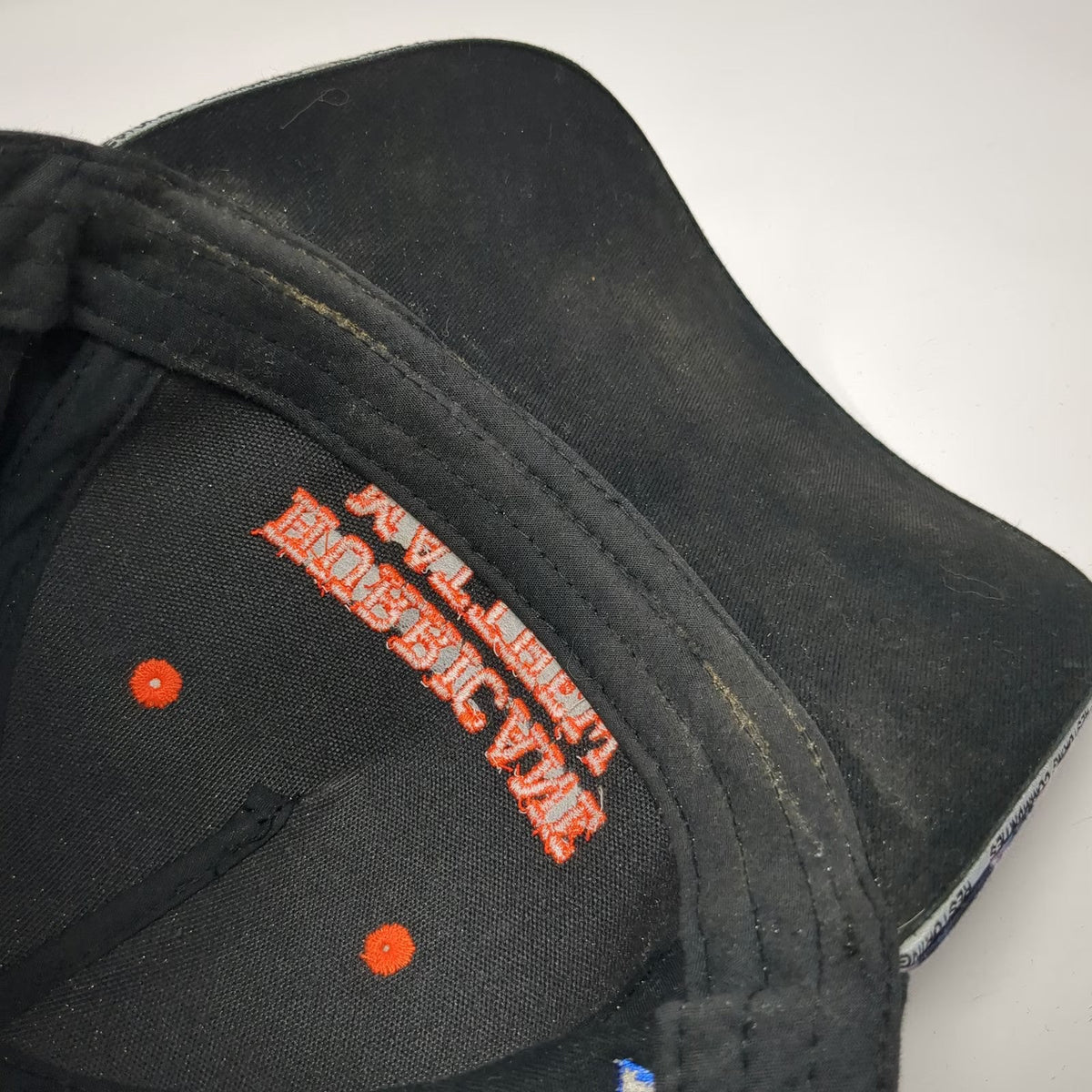 Asplundh 5 Panel Black One Size Hat Hurricane Matthew Storm Team 2016 Satellite