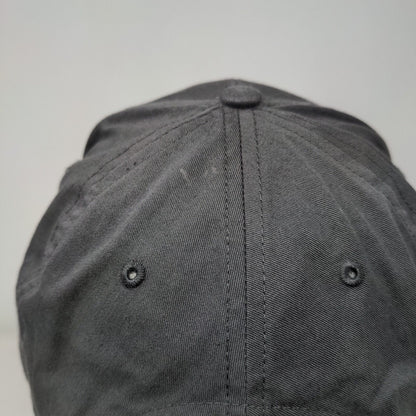 D2 Snapback Hat Gray M/L Embroidered Pro 212 Adjustable Richardson