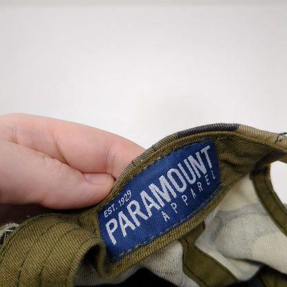 Mtn Land Snapback Hat Camo One Size Adjustable Embroidered Paramount