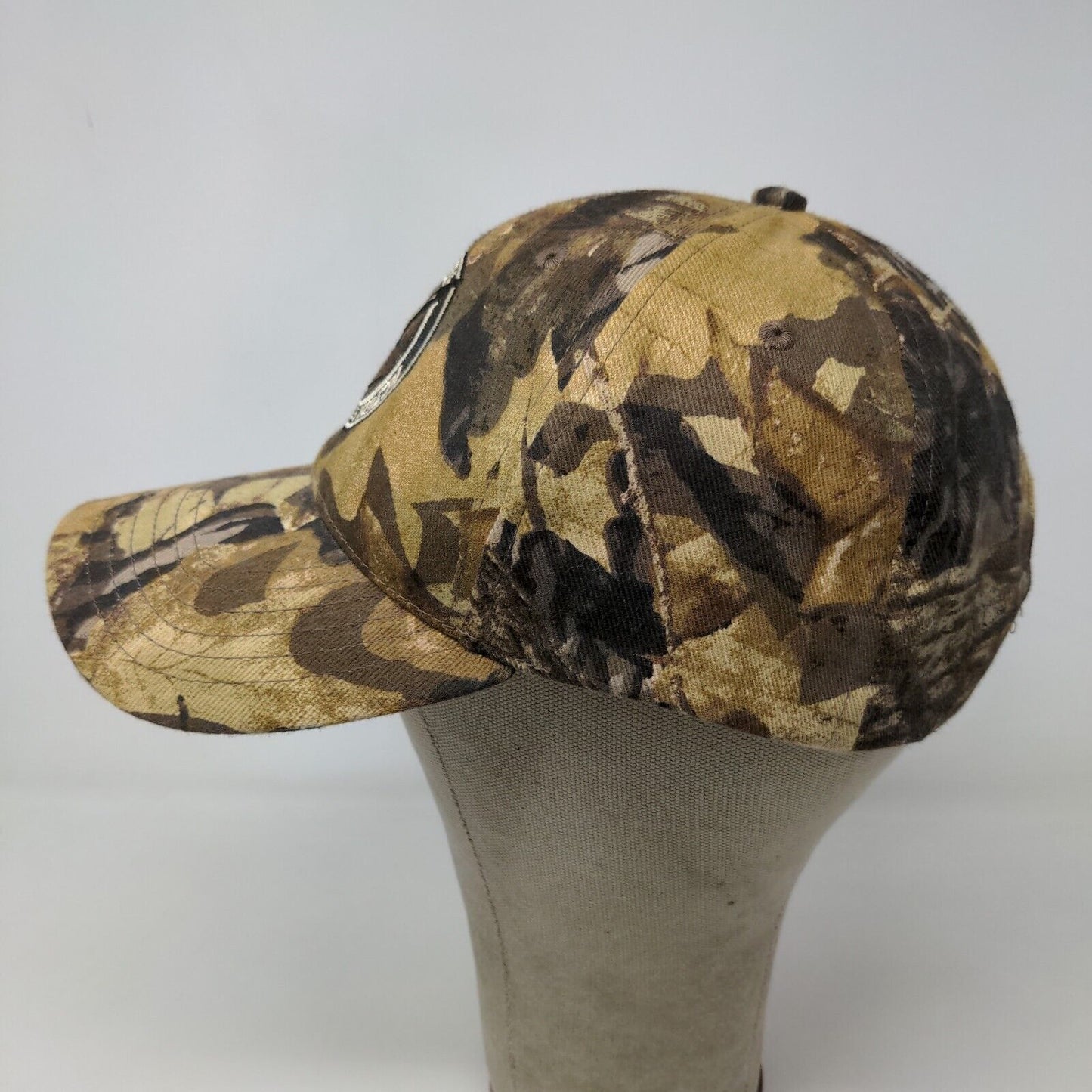 Kati Men's Slideback Camo Hat OSFA Embroidered Action Steel Logo