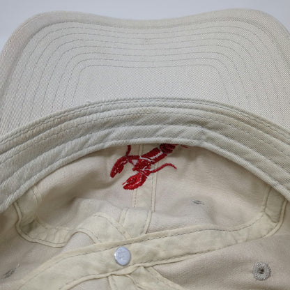Gear For Sports Baseball Cap Beige One Size Lobster Kennebunkport Maine Hat Red