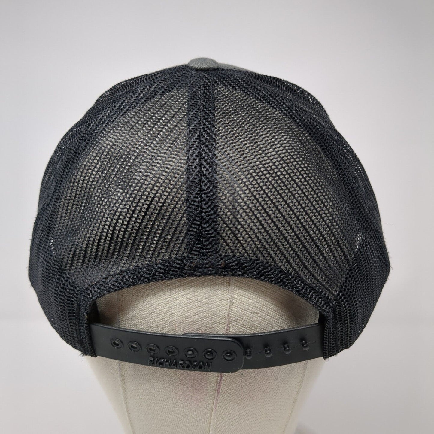 Edge Brewing Company Boise Idaho Snapback Trucker Hat Gray OS Adjustable Mesh