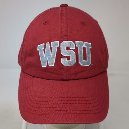 Washington State Cougars NCAA Top of the World Baseball Cap Red Gray OSFM Hat