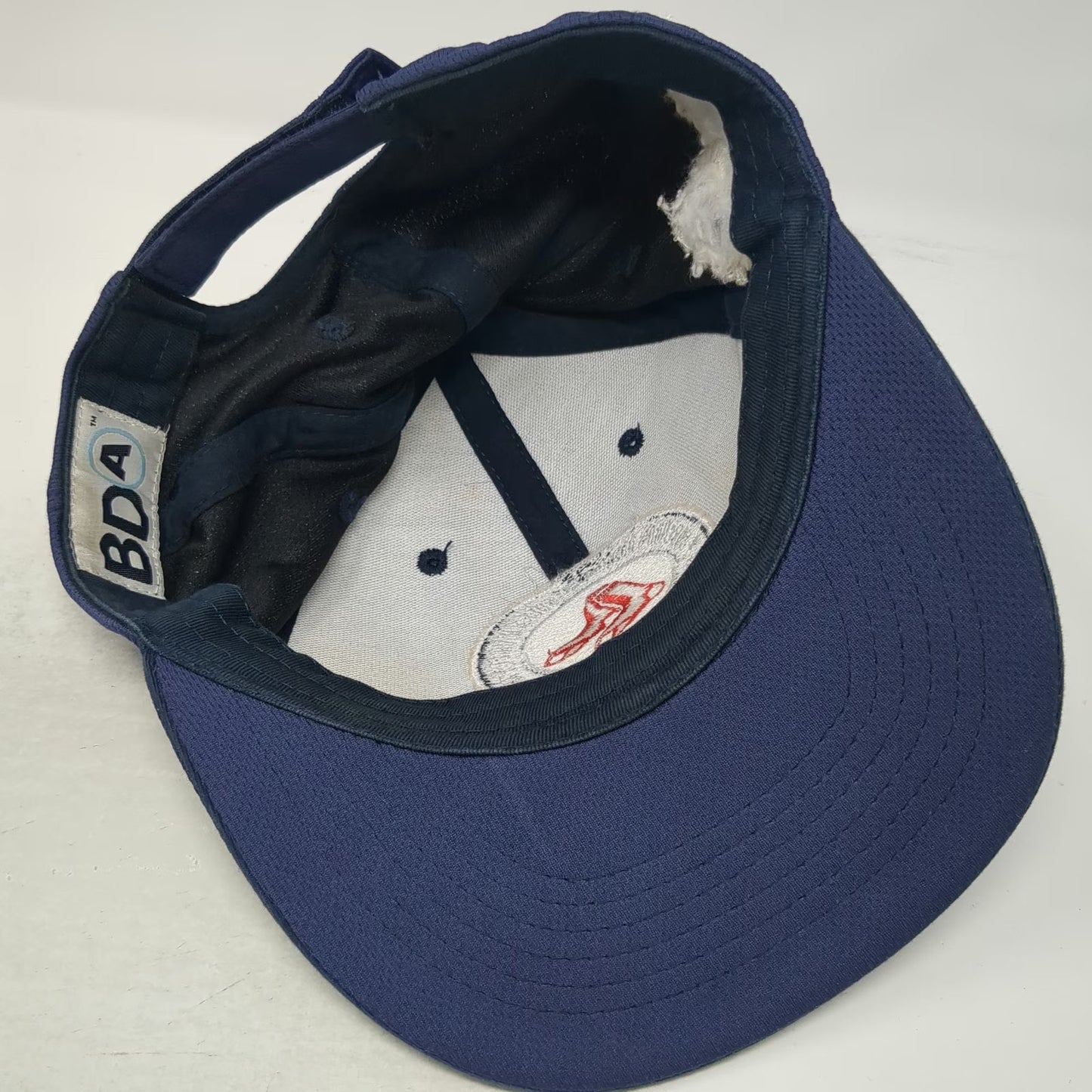 BDA Boston Red Sox MLB Baseball Cap Blue One Size Savenors Butcher Market Patch