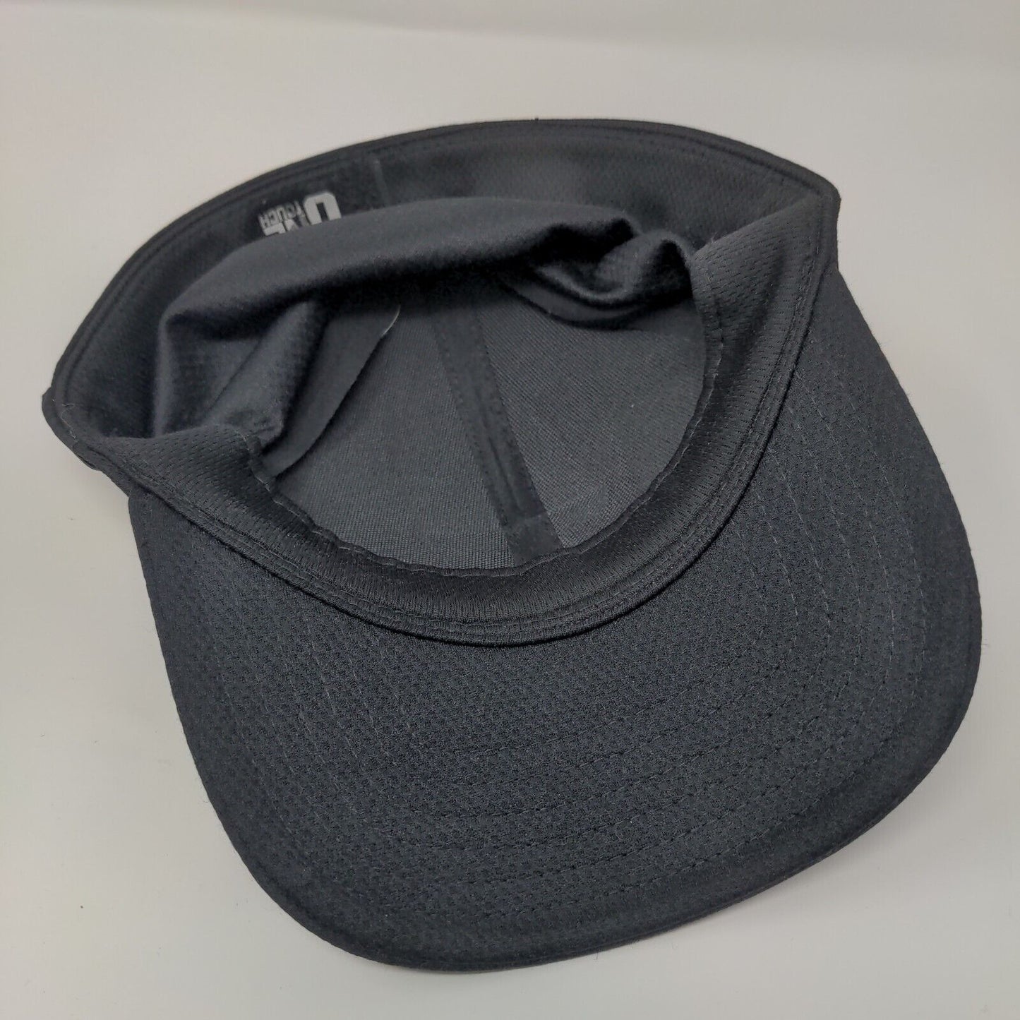Columbia Titanium Fitted Hat Black OSFA One Touch A-Flex Solid