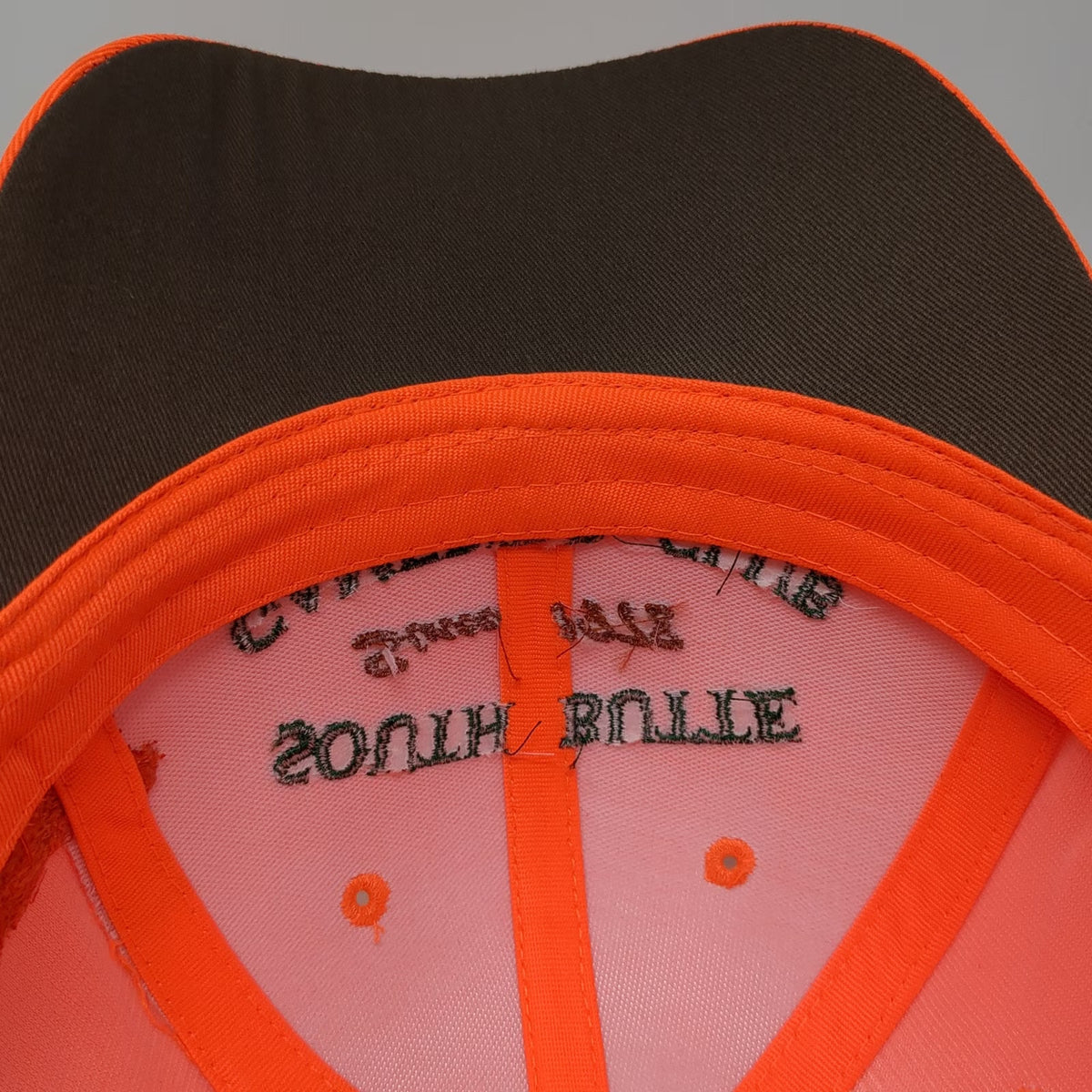 DRI DUCK South Butte Gamebird Club Orange Baseball Cap One Size Pheasant Hat