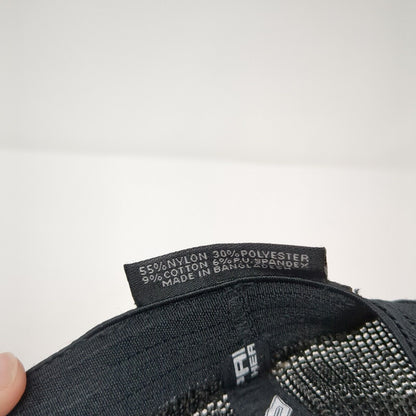 Zack Telford 17 Fitted Trucker Hat Black 6 7/8-7 3/8 Flexfit Embroidered Mesh