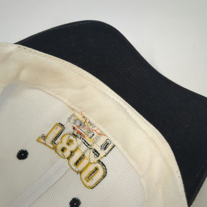 Cyrk Kenworth T800 Semi Truck Hat White Snapback One Size Embroidered Cotton