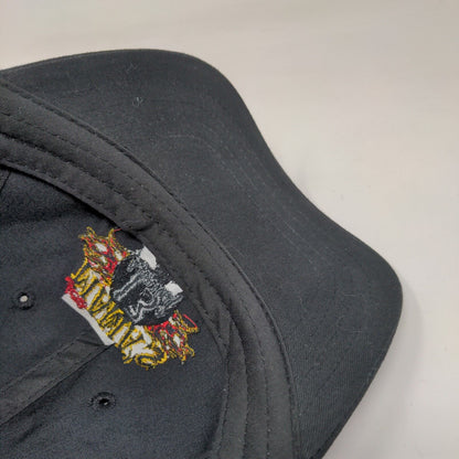 Joe Mama's 13th Annual Jerome Car Show Strapback Hat Black One Size Solid