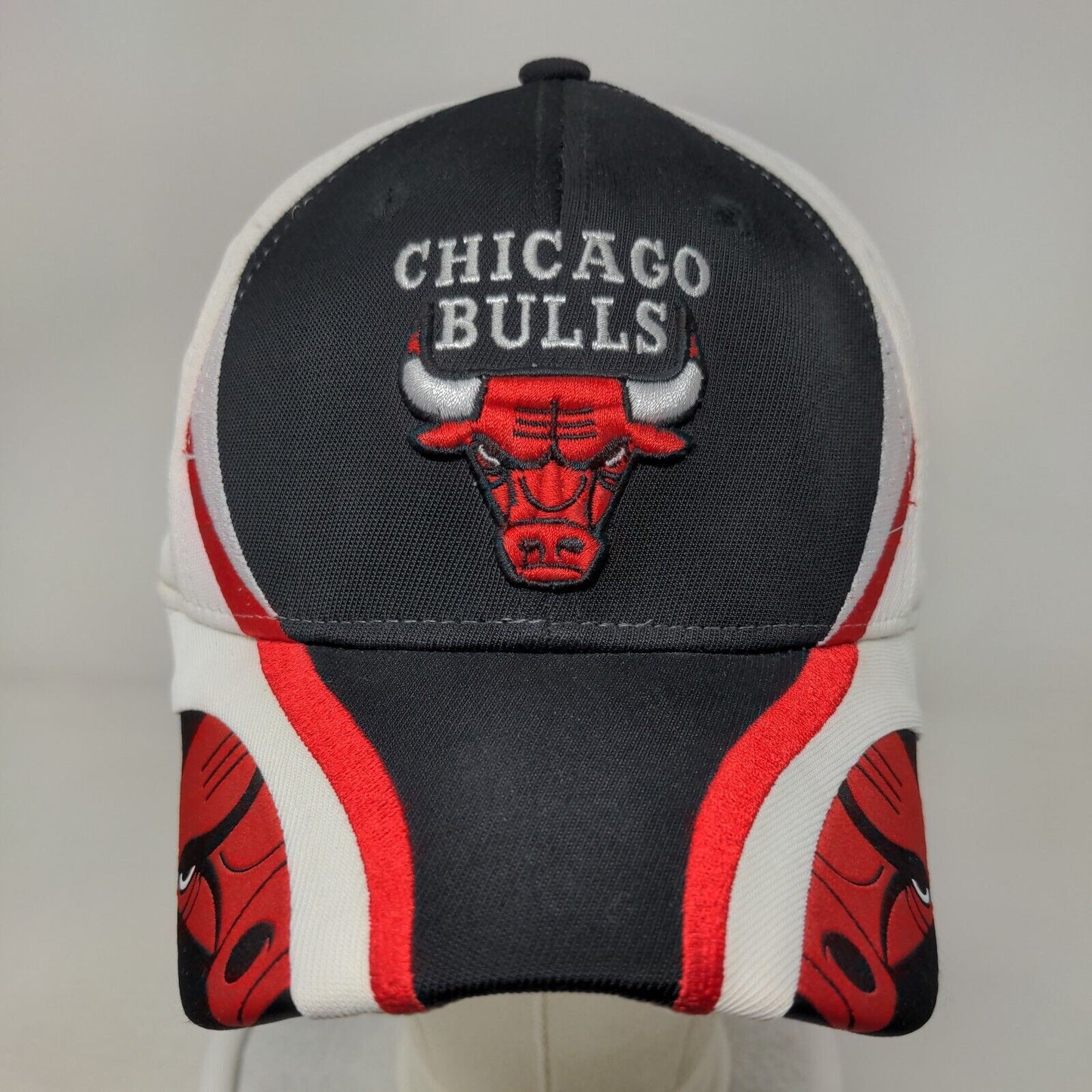 Chicago Bulls Fitted Hat Multicolor OSFA Embroidered Adidas NBA