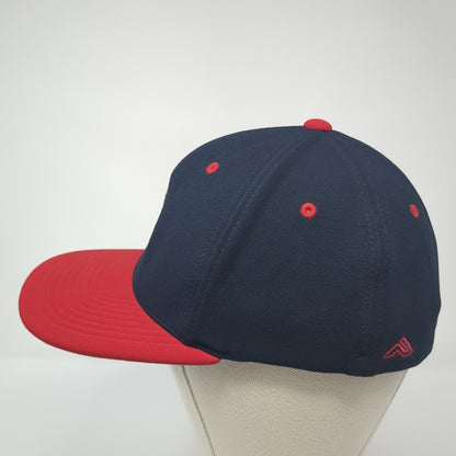 Pacific Headwear Fitted Hat Multcolor 7 3/8 Embroidered Logo Performance