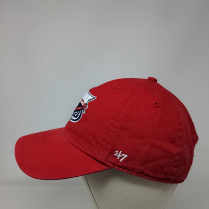 Florida Atlantic Owls Slideback Hat Red OSFA Embroidered Logo '47 Brand NCAA