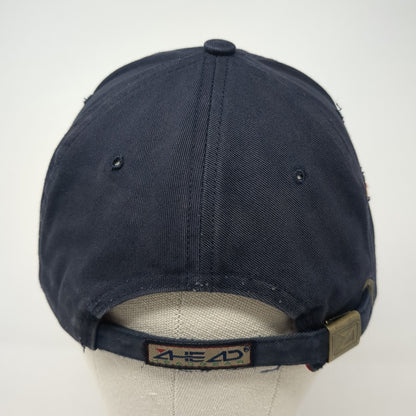 Phoenix Open Collection Slideback Hat Blue One Size Ahead USA Flag