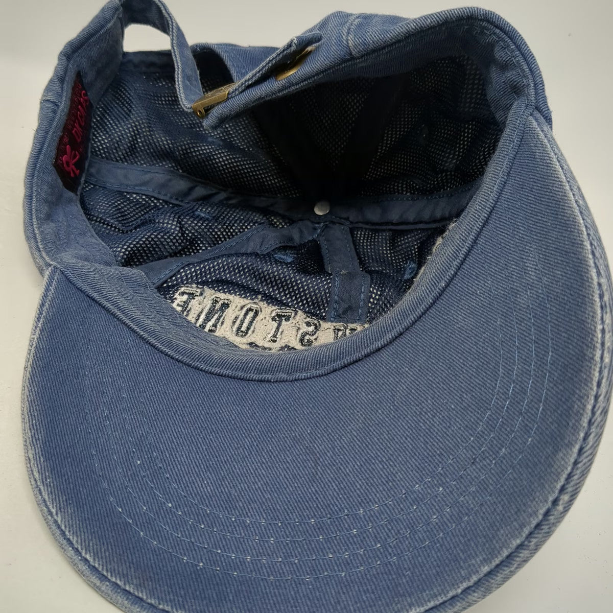 DK Caps Baseball Cap Blue One Size Yellowstone National Park Slideback Hat