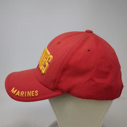 Rapid Dominance Baseball Cap Red Yellow OSFM Marines Embroidery Strapback Hat