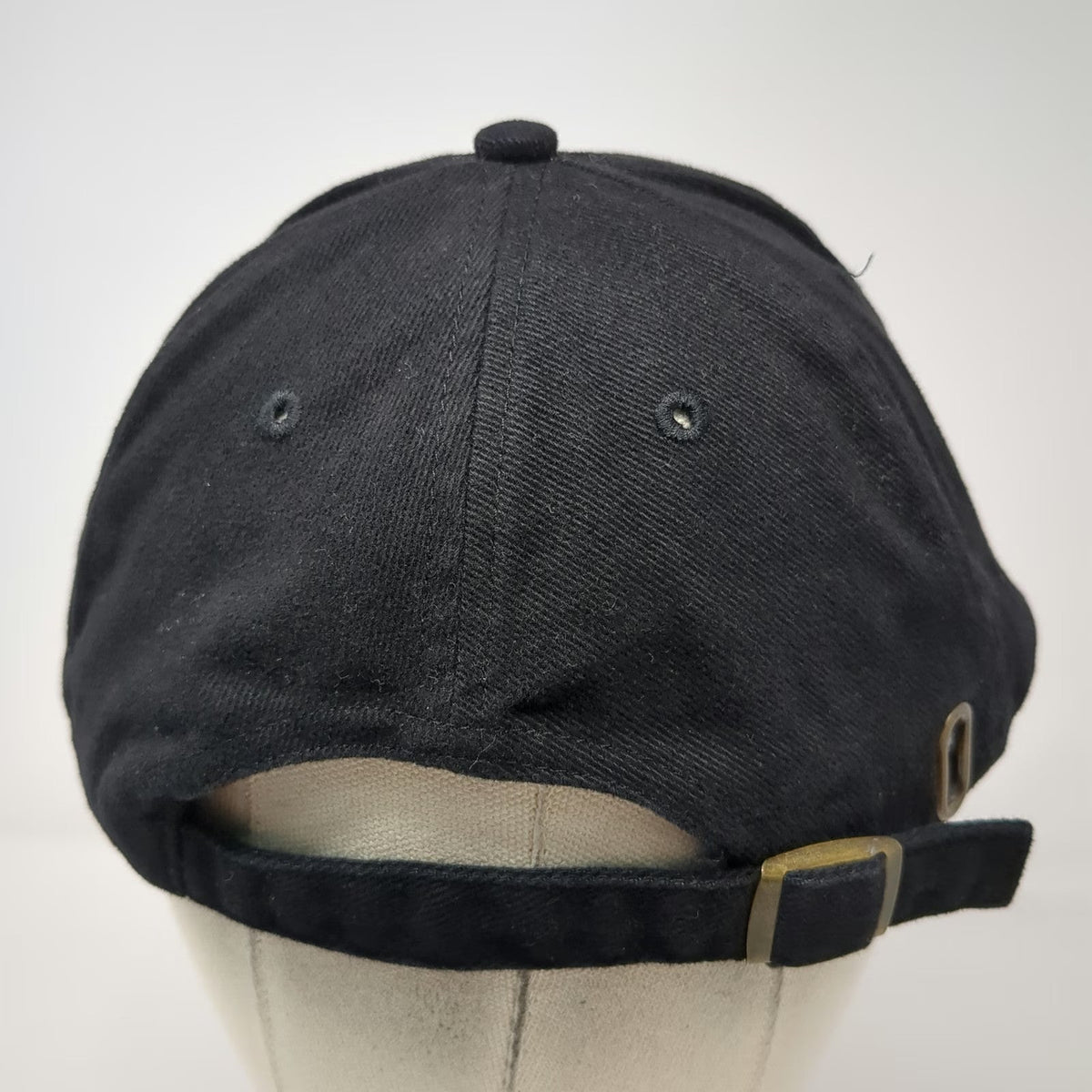 Surfware Hawaii Wave Black One Size Baseball Cap Hat Slideback Brim Text Logo