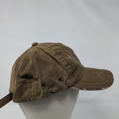 Ducks Unlimited Slideback Hat Brown OSFM Embroidered DU Leader