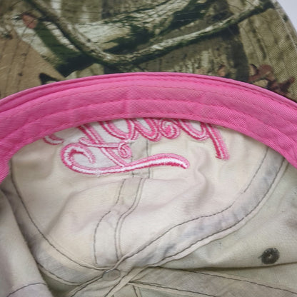Ford Snapback Hat White Pink Green Brown One Size Camo Mossy Oak Breakup
