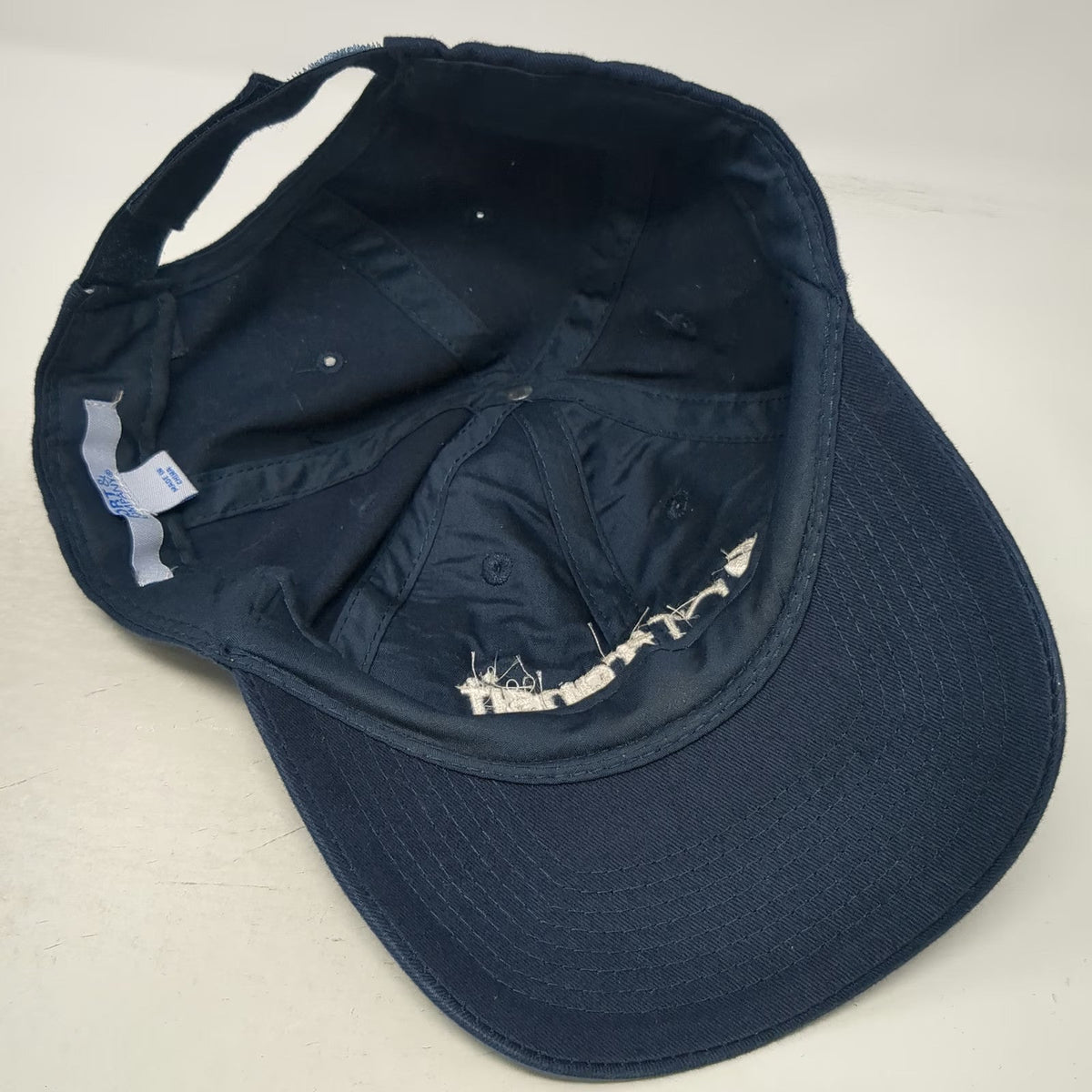 Port & Company Baseball Cap Blue One Size CTtransit Logo Strapback 6 Panel Hat