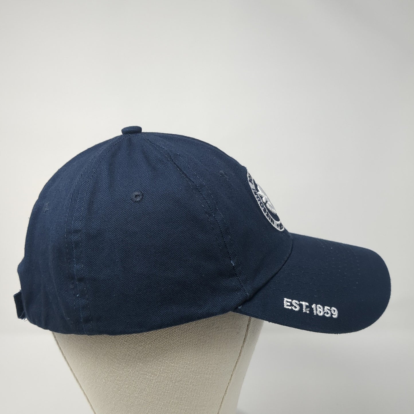 Missouri Botanical Garden Member Strapback Hat Blue One Size Hit Wear