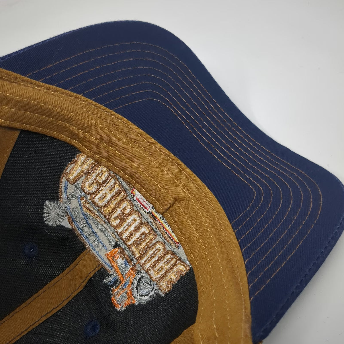 Hiphic Trucker Hat Blue One Size Agriculture Les Schwab Tires Snapback Mesh
