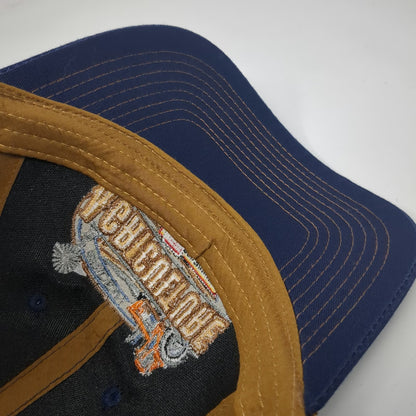 Hiphic Trucker Hat Blue One Size Agriculture Les Schwab Tires Snapback Mesh