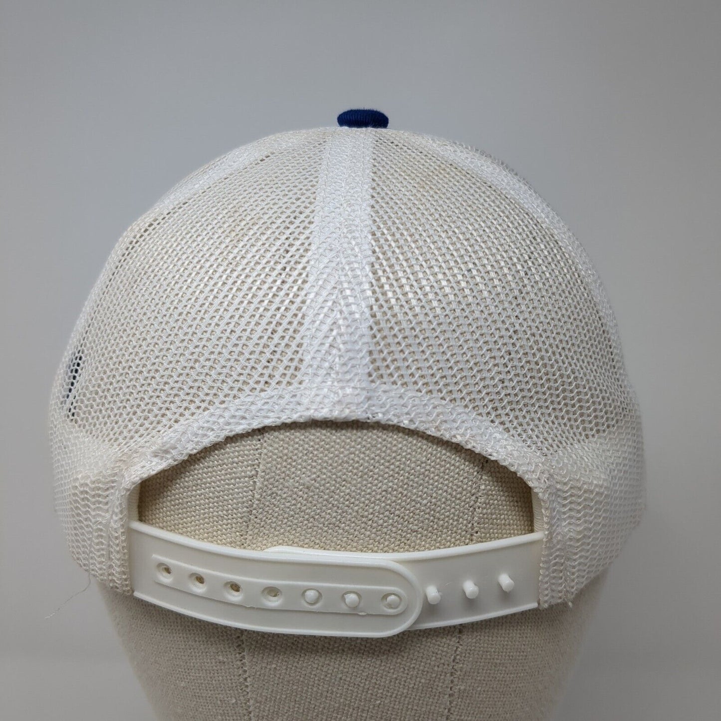 4 Diamond Productions Snapback Trucker Hat Blue Youth One Size Mesh Back