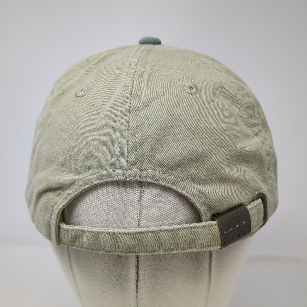 Port Authority Baseball Cap Beige One Size Skagit Valley Tulip Festival Logo Hat