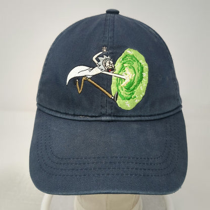 Vasart Baseball Cap Blue One Size Rick and Morty Portal Embroidery Cartoon Hat