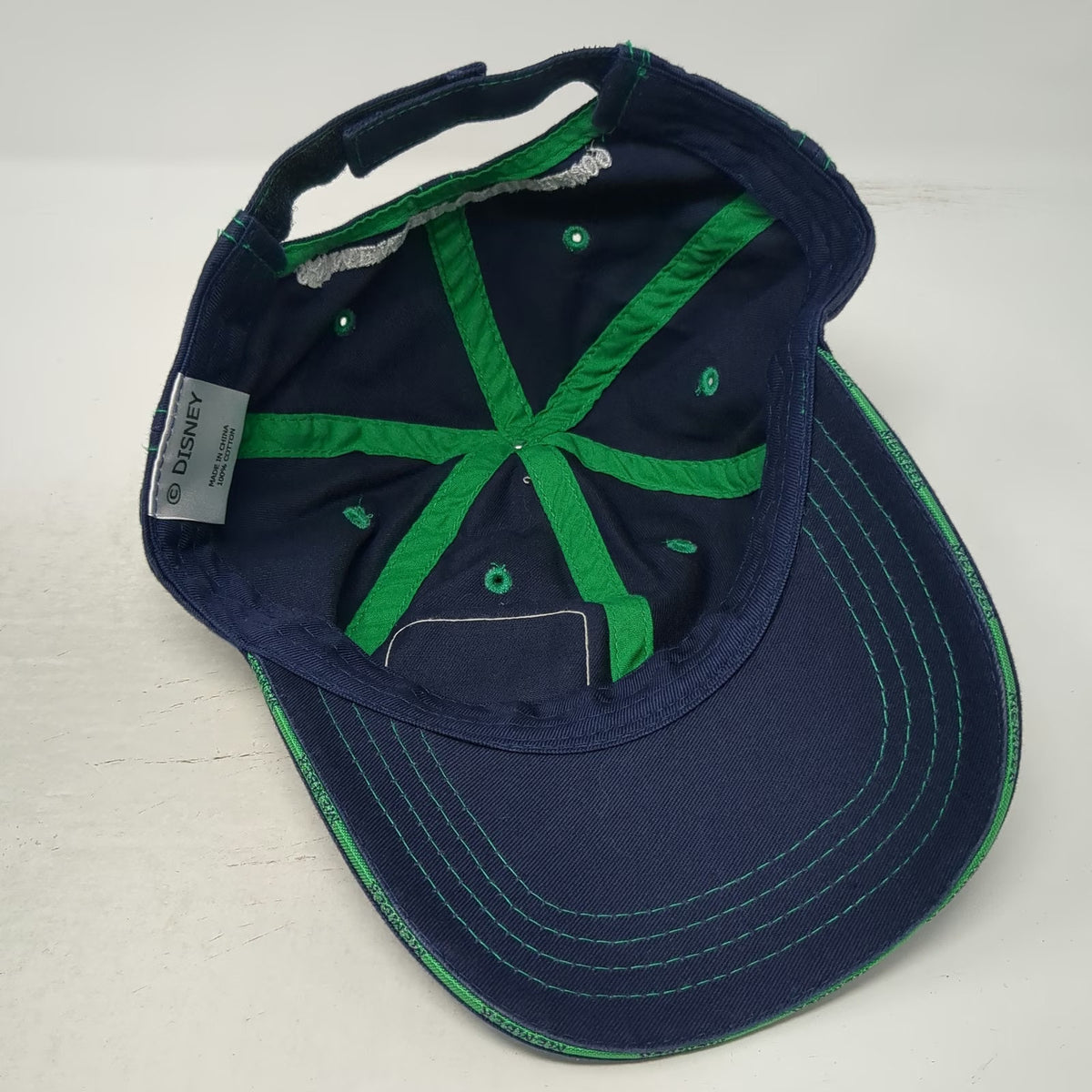 Disney Baseball Cap Blue One Size Vacation Club S.S. Member Cruise 2009 Hat