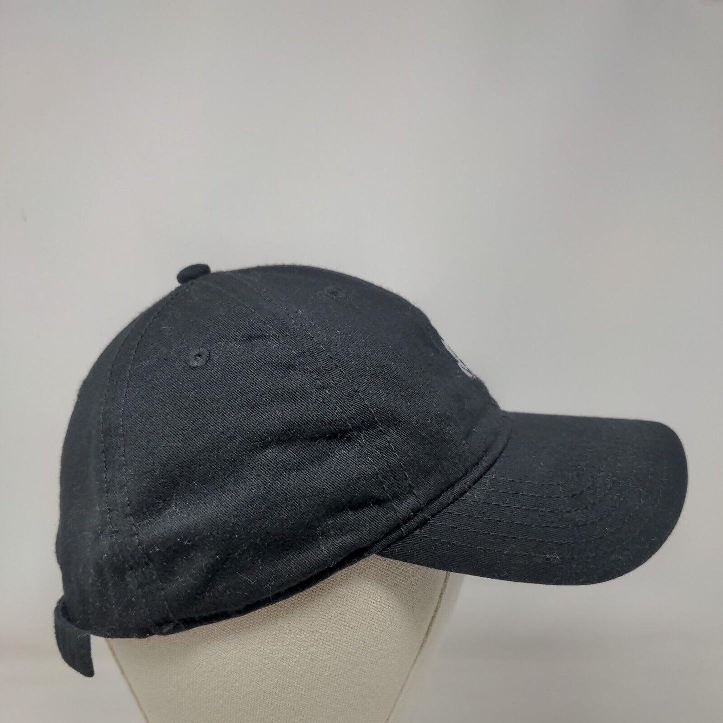Disney Mickey Mouse Slideback Hat Black One Size Embroidered Adjustable