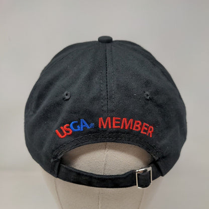 USGA US Open Championships 2014 Pinehurst No. 1 Slideback Hat Black Embroidered