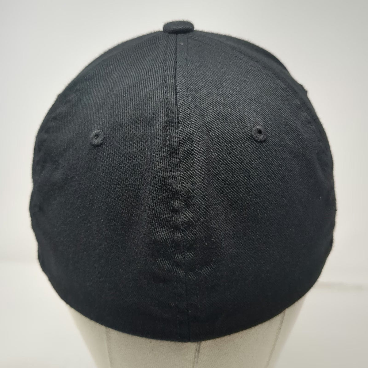Troy Lee Designs Baseball Cap Black S/M Flexfit Raised Rubber Logo Signature Hat