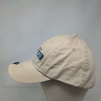 Carolina Panthers Slideback Hat Tan OSFA Embroidered Logo NFL Cotton
